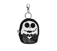 DISNEY The Nightmare Before Christmas Mini-Rucksack-Schlüsselanhänger, Schwarz und Weiß, schwarz/weiß, Einheitsgröße, Modern