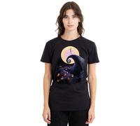 Disney The Nightmare Before Christmas Poster Damen T-Shirt, Schwarz, S