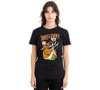 Disney The Nightmare Before Christmas Spooky Damen T-Shirt, Schwarz, XXL