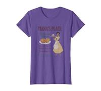 Disney The Princess And The Frog Tiana's Place Advertisement T-Shirt, Damen, Heidekrautlila, L