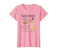 Disney The Princess And The Frog Tiana's Place Advertisement T-Shirt, Damen, Rosa, M