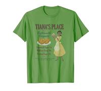 Disney The Princess And The Frog Tiana's Place Advertisement T-Shirt, Herren, Hellgrün, S