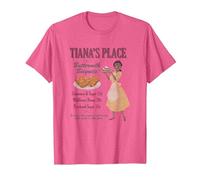 Disney The Princess And The Frog Tiana's Place Advertisement T-Shirt, Herren, Rosa Meliert, S