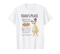 Disney The Princess And The Frog Tiana's Place Advertisement T-Shirt, Herren, Weiß, S