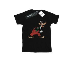 Disney - "Three Little Pigs Big Bad Wolf" T-Shirt für Mädchen (Schwarz) 5-6A / 110-116cm