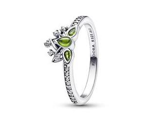 Disney Tianas Tiara Ring aus Sterlingsilber, Zirkonia