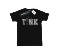 Disney - "Tinker Bell Collegiate Tink" T-Shirt für Mädchen (Schwarz) 5-6A / 110-116cm