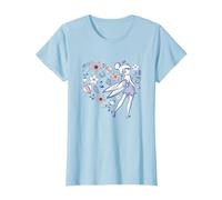 Disney Tinker Bell Storybook Heart Blue T-Shirt