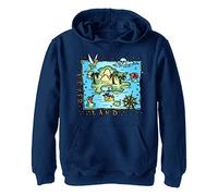 Disney Tinkerbell - Never Land Coast YTH Hoodie Navy blue 12/13