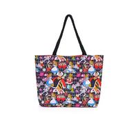 Disney Tote Alice im Wunderland Queen Hearts Grinsekatze Mad Hatter Print Tasche, Alice in Wonderland