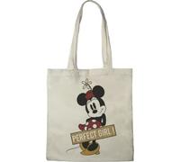 Disney Tote Bag Minnie PERFRCT GIRL, Referenz: BWDMICKBB008, Ecru, 38 x 40 cm