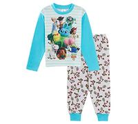 Disney Toy Story 4 Jungen Pyjama für Kinder, volle Länge, Buzz Woody Forky Pjs Set Gr. Gr. 18-24 Monate, weiß