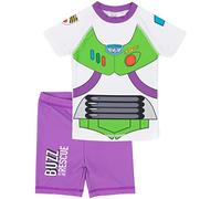Disney Toy Story Buzz Lightyear Badeanzug Jungen Zweiteiler Top Shorts Badeset 4-5 Jahre