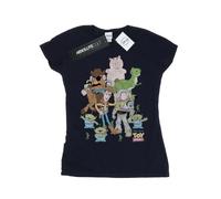Disney - "Toy Story Group" T-Shirt für Damen (Marineblau) S