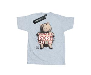 Disney - "Toy Story Kung Fu Pork Chop" T-Shirt für Herren (Grau meliert) L