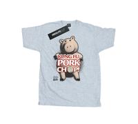 Disney - "Toy Story Kung Fu Pork Chop" T-Shirt für Herren (Grau meliert) XL