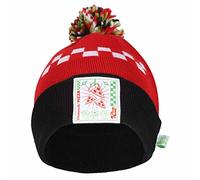 Toy Story - Beanie Pizza Planet Mütze für Erwachsene, Unisex, rot, schwarz, One size