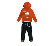 Disney Trainingsanzug Kinder Jungen Cars Hook (Mater) Set Hoodie & Jogginghose Braun 7-8 Jahre