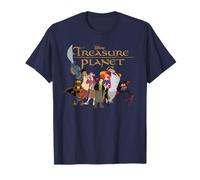 Disney Treasure Planet Logo and Characters T-Shirt