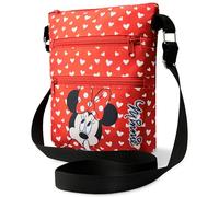 Disney Umhängetasche Mädchen, Minnie Maus Shoulder Bag Handtasche Teenager Mädchen - Kleine Geschenke für Mädchen