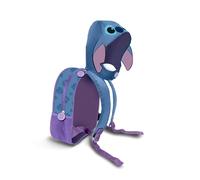 Disney Kapuzen-Rucksack Unisex Lilo und Stitch Lemur-Hood 26 x 31 cm 8,5 L Blau