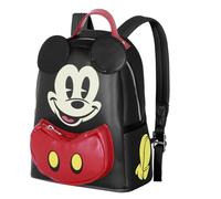 Disney Unisex 06748 Heady Rucksack Face, Schwarz, Einheitsgröße