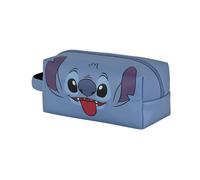 Lilo und Stitch Face-Brick Plus Reise-Kosmetiktasche, Blau, 25 x 12 cm