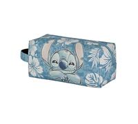 Lilo und Stitch Aloha-Brick Plus Reise-Kosmetiktasche, Blau, 25 x 12 cm