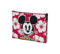Disney Micky Maus Hawaii-Soleil Kulturbeutel, Rot, 30,5 x 22,5 cm