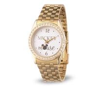 Disney Unisex-Erwachsene Analog Quarz Uhr mit Edelstahl Armband WDS000698