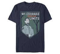 Disney Unisex Frozen 2 Mattias Courage Organic Short Sleeve T-Shirt, Marineblau, XXL