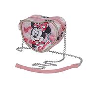 Disney Unisex Kinder 04864 Mini Herz Schultertasche Garden, Rosa, Einheitsgröße