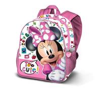 Disney Minnie Maus Too Cute-Basic Rucksack, Rosa, 31 x 39 cm, Kapazität 18,2 L