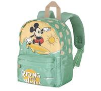 Disney Micky Maus Surf-Joy Kindergartenrucksack, Türkis, 22 x 27 cm, Kapazität 5 L