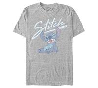 Disney Unisex Lilo and Stich - Stitch Wink Organic Short Sleeve T-Shirt T-Shirt