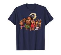 Disney Vaiana 2 Vaiana’s Ocean Adventure Crew Group Together T-Shirt