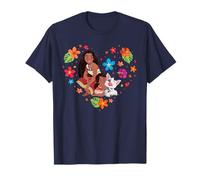 Disney Vaiana 2 Vaiana Simea and Pua Tropical Heart Sisters T-Shirt
