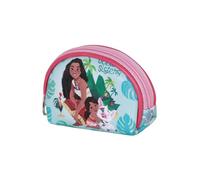 Disney Vaiana Family-Casual Oval Geldbörse, Blau, 12 x 9 cm