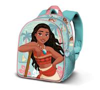 Disney Vaiana Pretty-Elite 3D Rucksack, Türkis, 25 x 30 cm, Kapazität 7 L