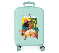Disney Vaiana Sea Vibes Kabinenkoffer, Einheitsgröße, blau, Talla única, Kabinenkoffer