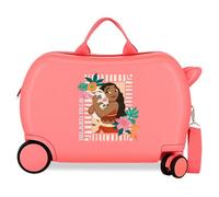 Disney Vaiana Sea Vibes Laufkoffer, Einheitsgröße, Rosa, Talla única, Trolley-Koffer