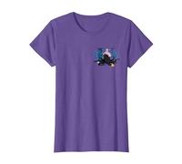Disney Villains Alphabet Monogram Letter U for Ursula T-Shirt, Damen, Heidekrautlila, S