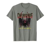 Disney Villains Chernabog Portrait T-Shirt, Herren, Heidekraut/Armeegrün, XXL