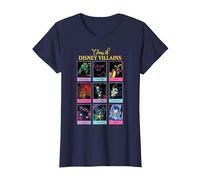Disney Villains Class Of Disney Villains Yearbook T-Shirt, Damen, Marineblau, L