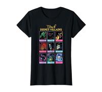 Disney Villains Class Of Disney Villains Yearbook T-Shirt, Damen, Schwarz, M