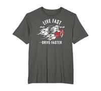 Disney Villains Cruella de Vil Live Fast Drive Faster T-Shirt