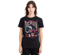 Disney Villains Cruella De Vil, Speed Demon 101 Dalmatians Damen T-Shirt, Schwarz, XXL