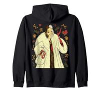 Disney Villains Cruella De Vil Vintage Art Style Collage Kapuzenjacke