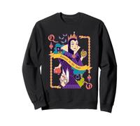 Disney Villains Evil Queen Fairest in the Land Playing Card Sweatshirt