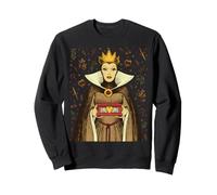 Disney Villains Evil Queen Vintage Art Style Collage Sweatshirt